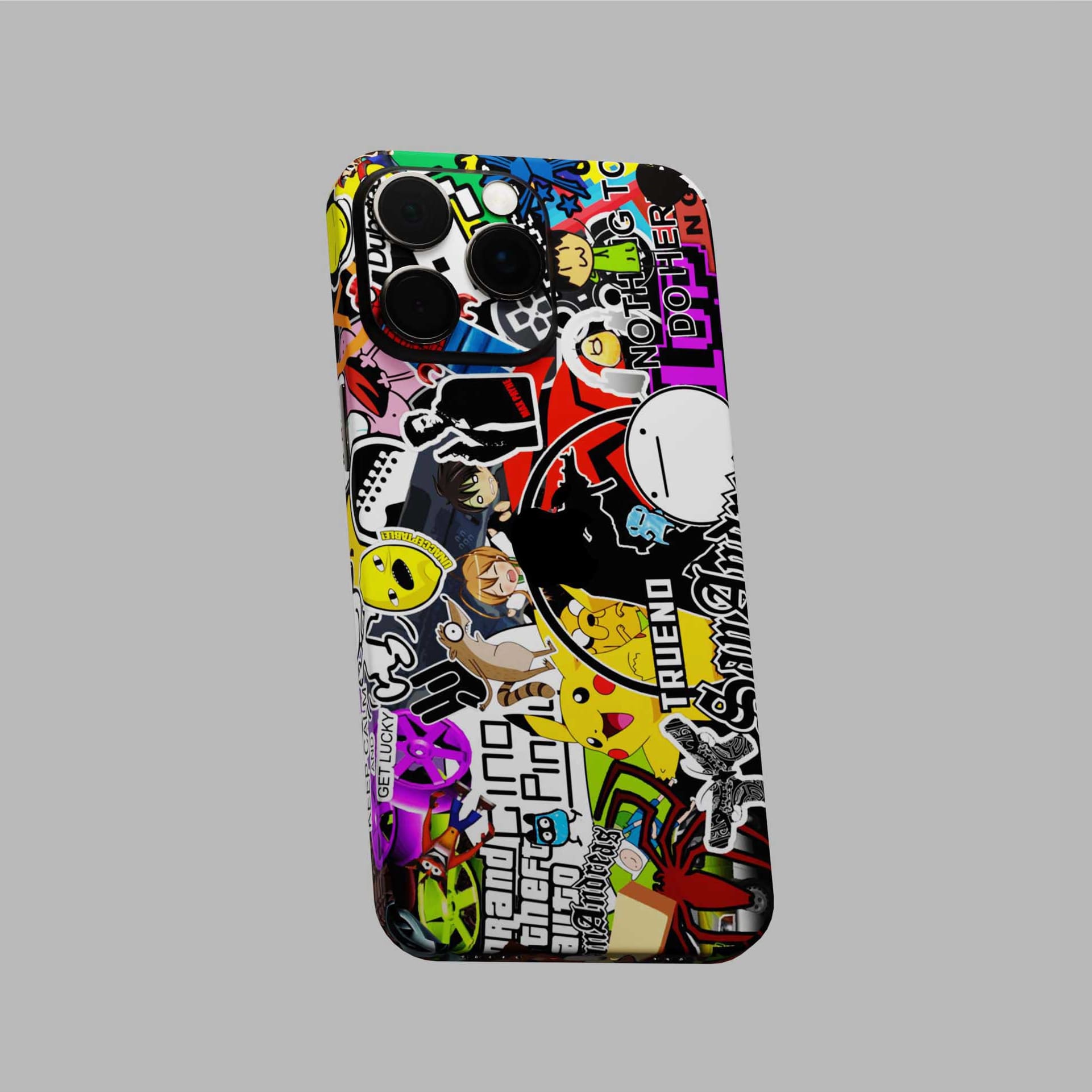 90s Doodle Mobile Skins & Wraps