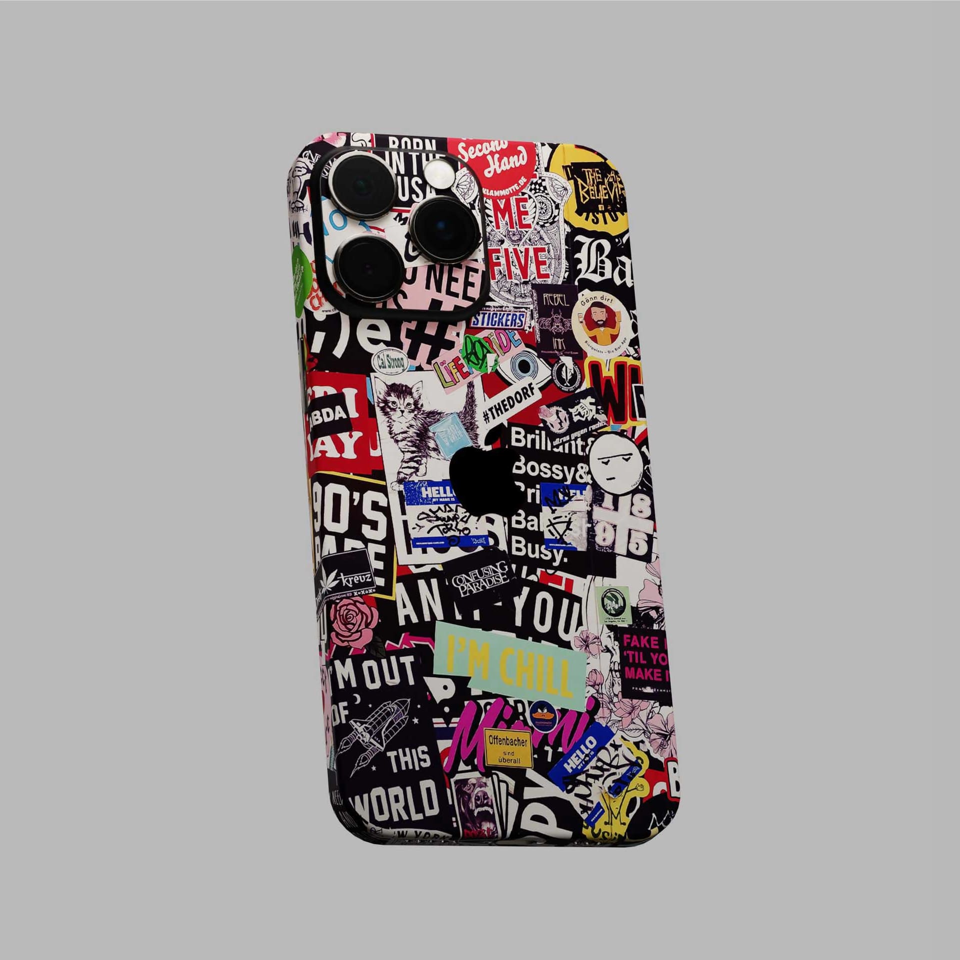 Sticker Doodle Mobile Skins & Wraps