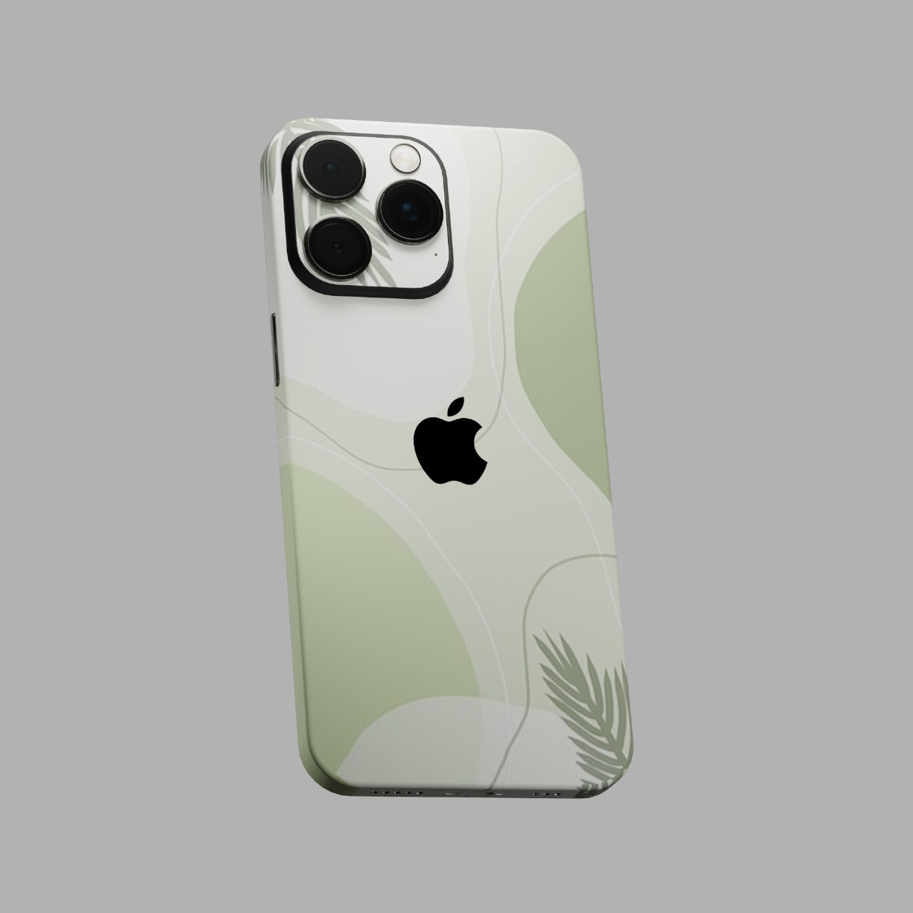 Minim Olive-Green Mobile Skins & Wraps