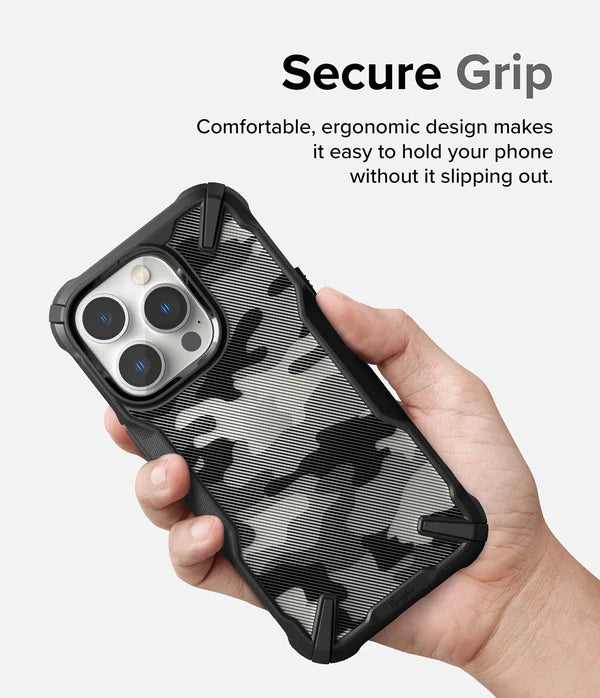 Apple iPhone 14 Pro Max Back Cover Case | Fusion X - Camo Black