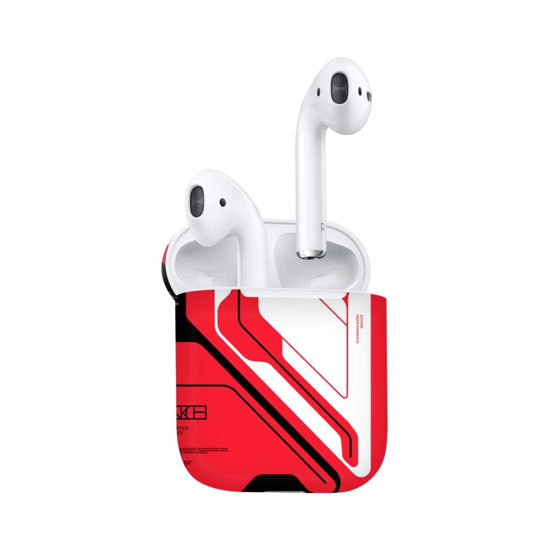 Airpods Cyber Red skins