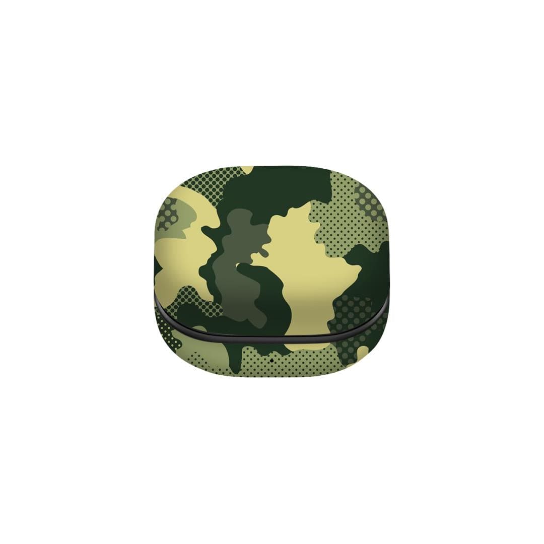 Samsung Buds Pro Military Green Camo skins