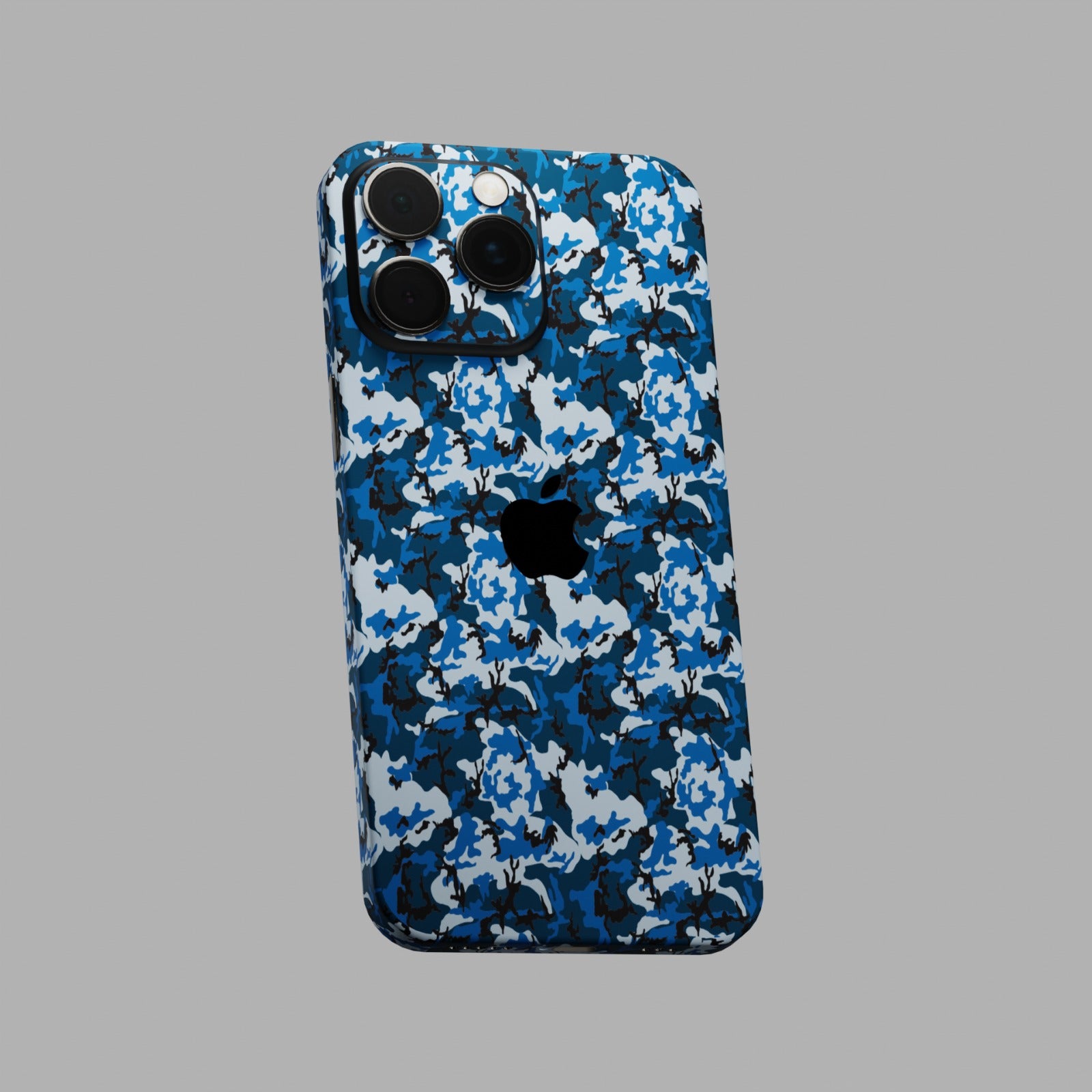 Blue Camouflage Mobile Skins & Wraps