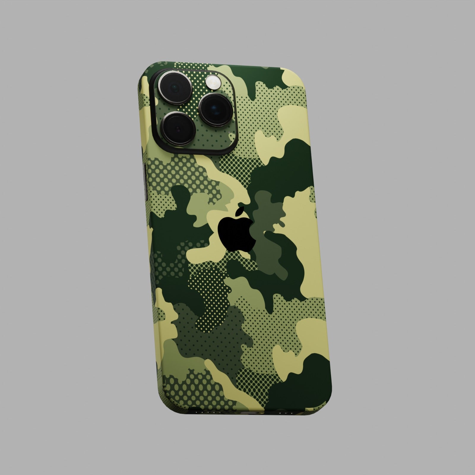 Military Green Camouflage Mobile Skins & Wraps