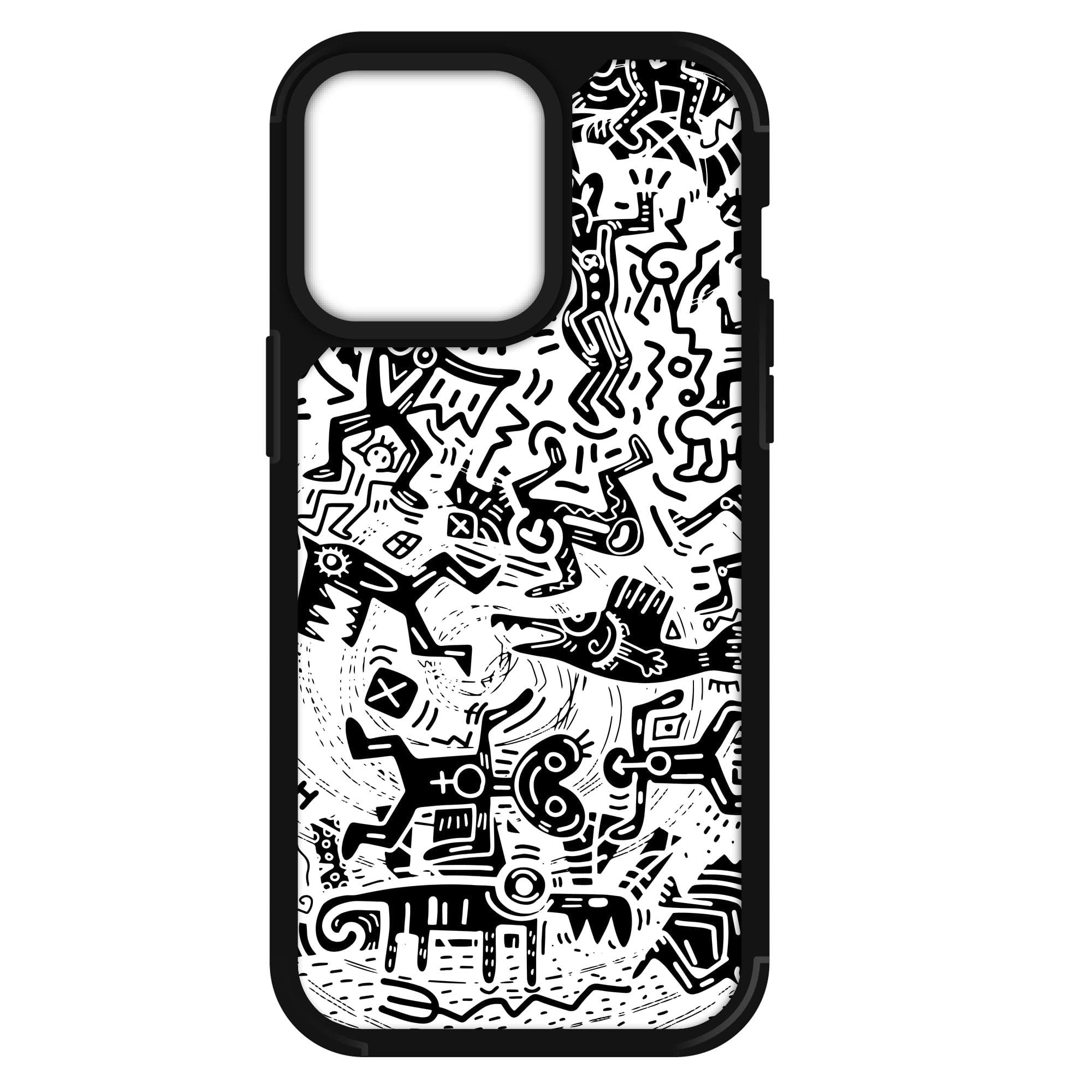 Doyers Monochromatic Psycho - iPhone Case