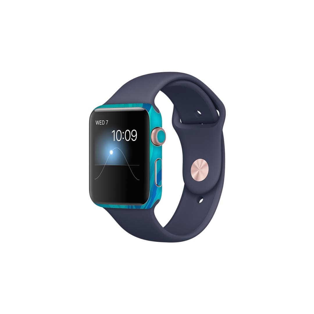 Apple Watch Series Posiden Blue skins