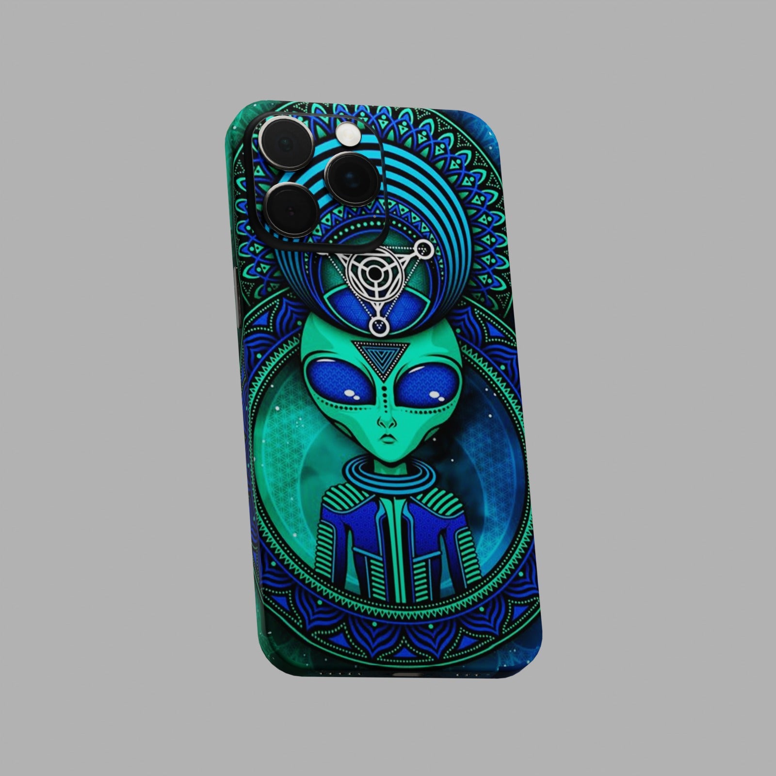 Alien Aura Mobile Skins & Wraps