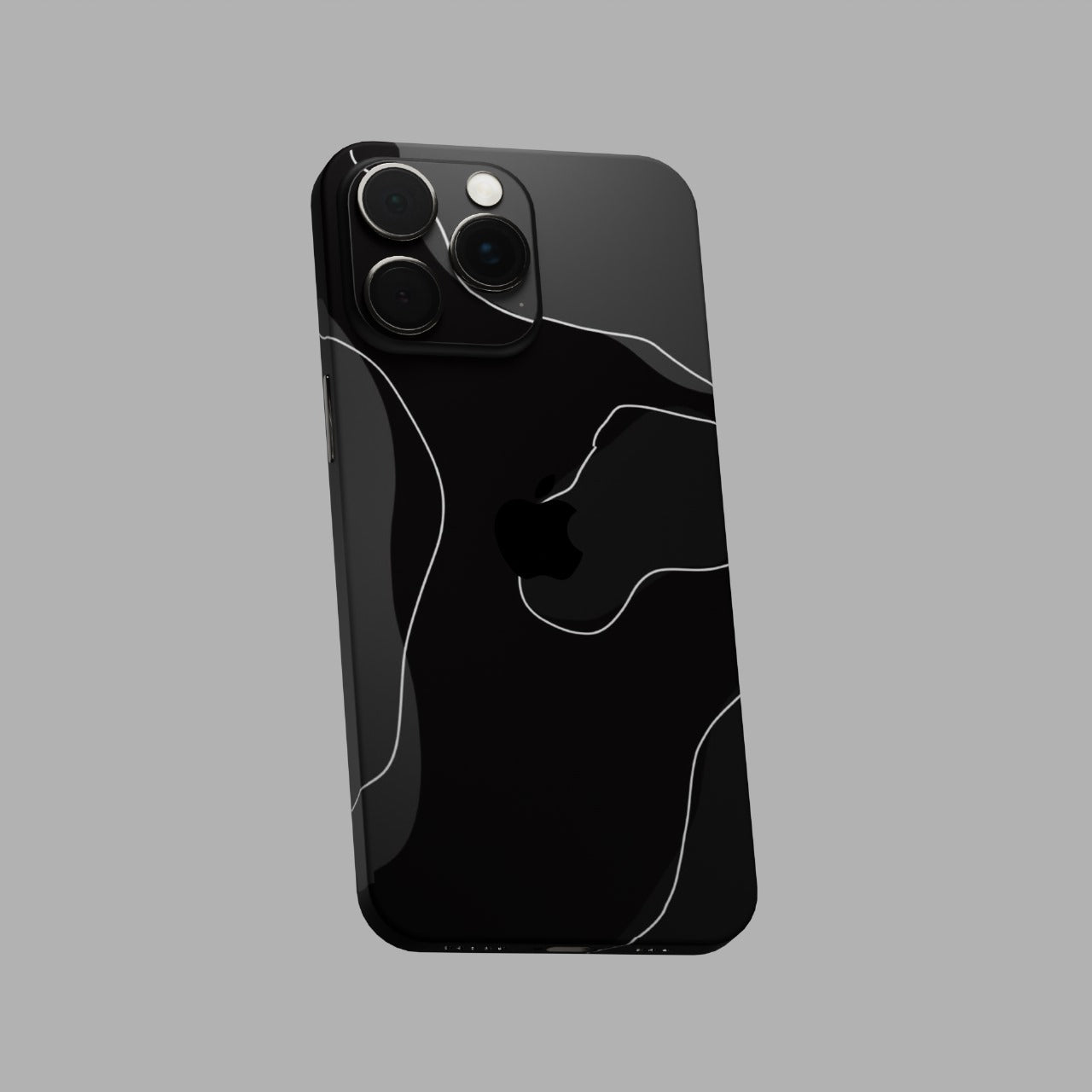 Minim Black Mobile Skins & Wraps