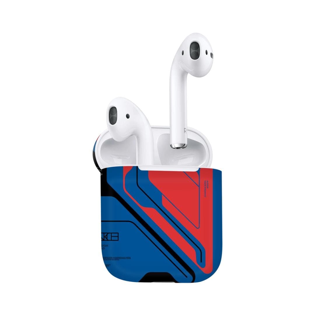 Apple Mobile skins & wraps Prime Blue Apple Airpods Skins & Wraps