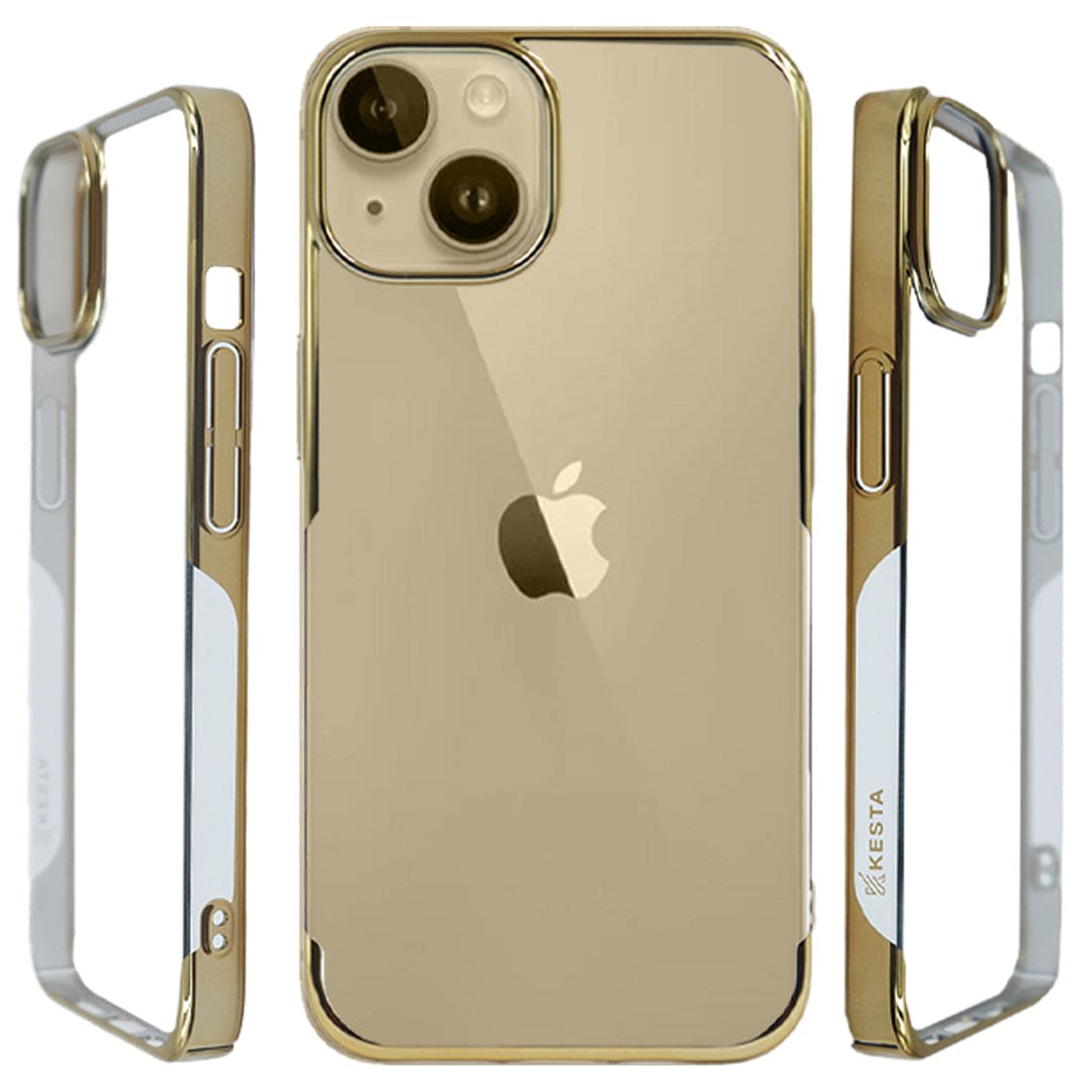 iPhone 14 Kesta Anti-Yellow Case - Gold