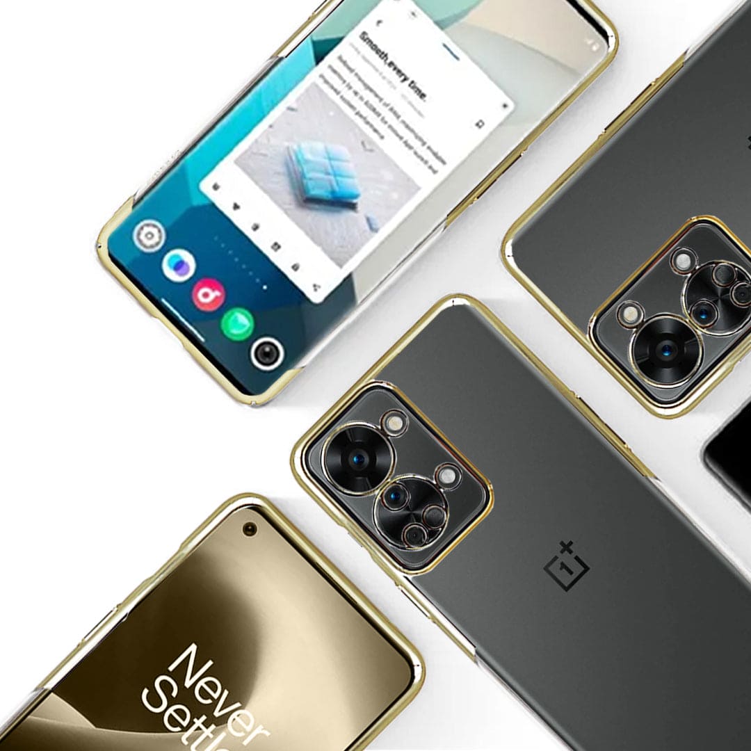 OnePlus Nord 2T Kesta Anti-Yellow Case- Luxury Gold