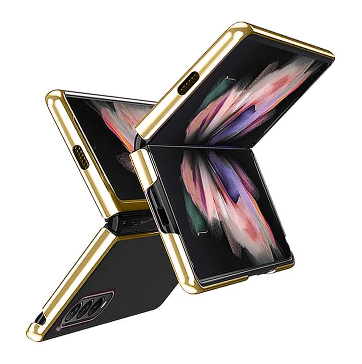 Samsung Z Fold 3 Kesta Anti-Yellow Case - Luxury Gold