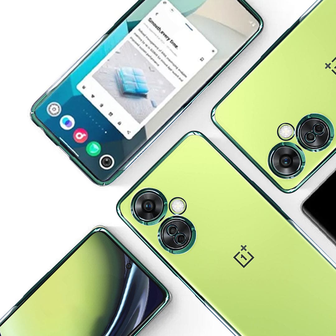 OnePlus Nord CE 3 Lite Kesta Anti-Yellow Case - Green