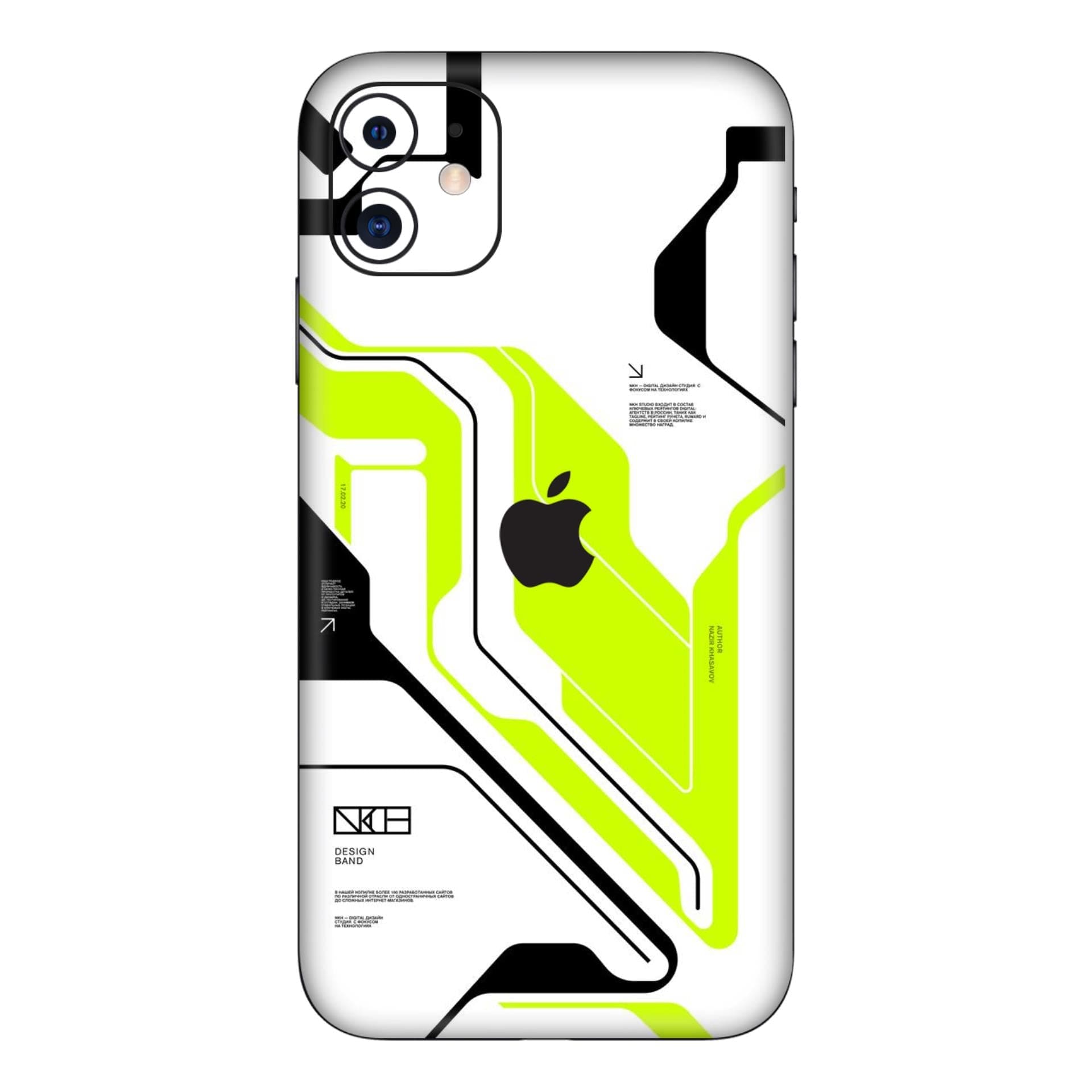 iphone 11 Acid Green skins