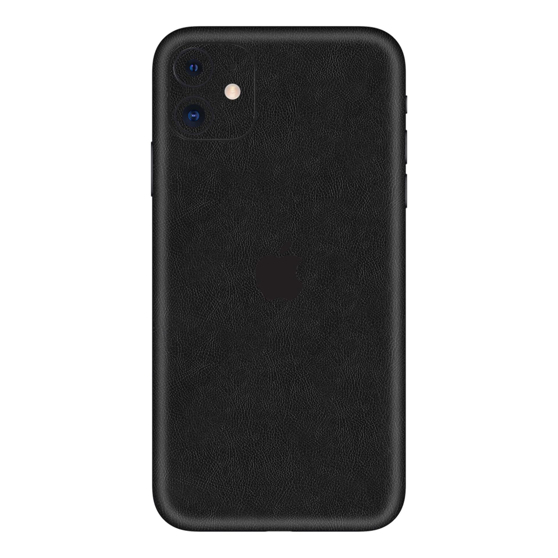 iphone 11 Black Leather skins