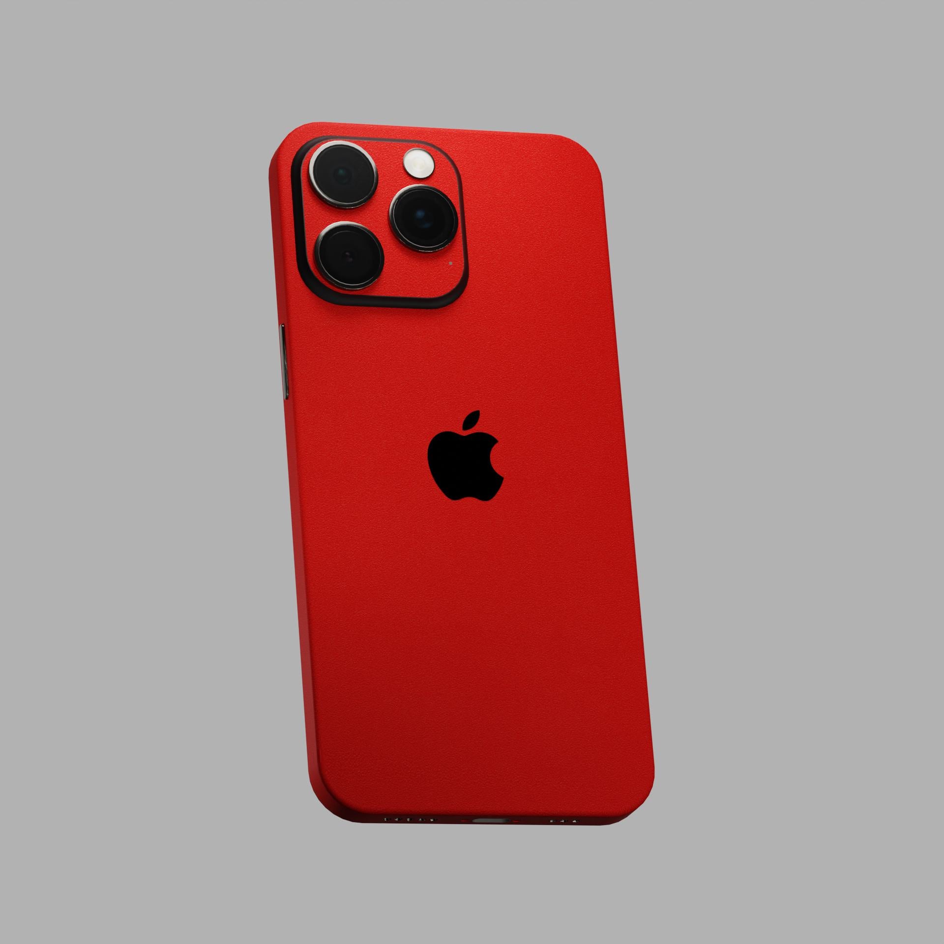 Matte Red Mobile Skins & Wraps